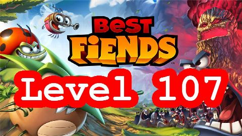 Best Fiends - Level 107 - Schlafkreuz - Lösung Solution Walkthrough