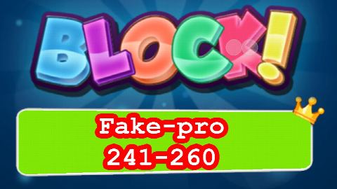 BLOCK! Fake-pro Level 241-260 (Special Platinum) - Lösung Solution Walkthrough