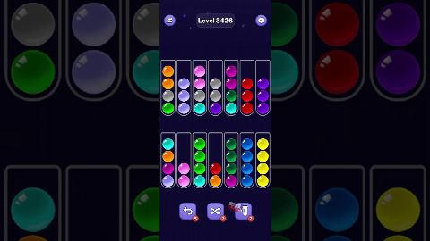 Ball Sort Puzzle – Level 3421–3430 gelöst