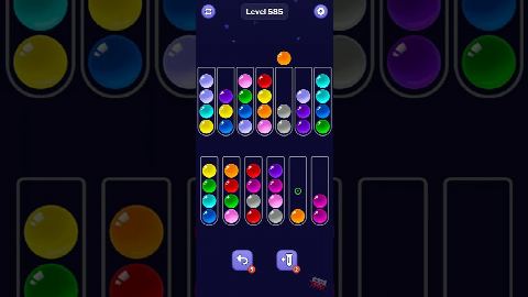 Ball Sort Puzzle – Level 581–590 gelöst