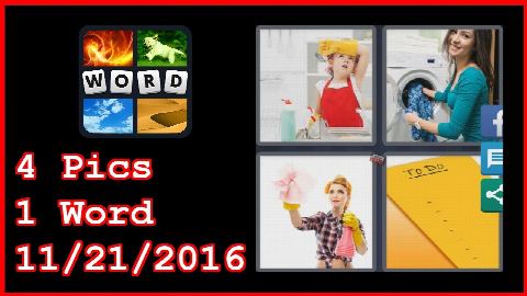 4 Pics 1 Word - Daily Puzzle - Australia 2016 - 11/21/2016 - 11/21/2016 - November 21, 2016 - Answer