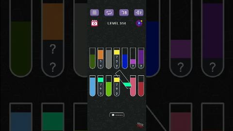 Water Sort Puzzle | Guru Game - Level 314 gelöst
