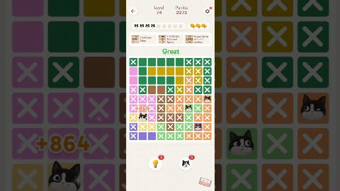 Meowdoku: Brain Puzzle Games Level 74 – answer video