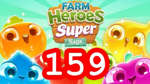 Farm Heroes Super Saga - Level 159 - Lösung Solution Walkthrough