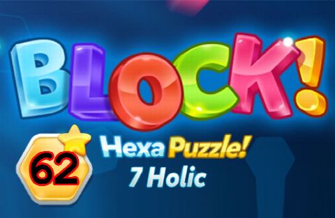 BLOCK! Hexa Puzzle! 7 Holic Level 62 (Rotate) - Lösung Solution Walkthrough