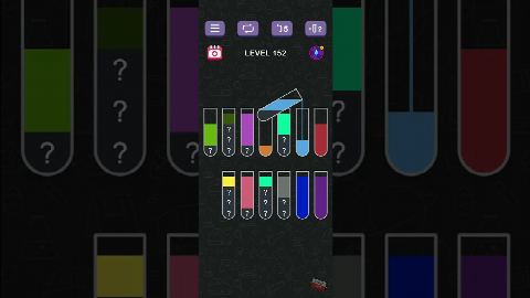 Water Sort Puzzle | Guru Game - Level 152 gelöst