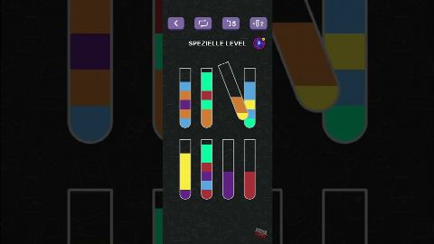 Water Sort Puzzle | Guru Game - Speziallevel (nach Level 25) gelöst