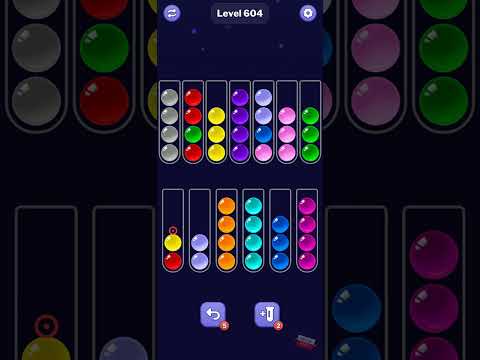 Ball Sort Puzzle – Level 601–610 gelöst