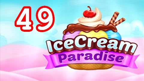 Ice Cream Paradise - Match 3 - Level 49 - Lösung Solution Walkthrough