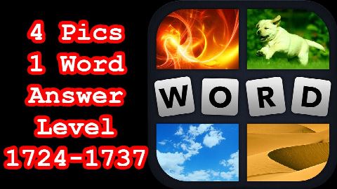 4 Pics 1 Word - Level 1724-1737 - Find 4 things you find in the home! - Answers Walkthrough