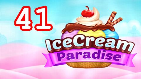 Ice Cream Paradise - Match 3 - Level 41 - Lösung Solution Walkthrough