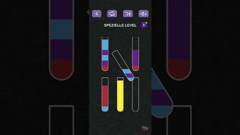 Water Sort Puzzle | Guru Game - Speziallevel (nach Level 45) (Variante 2) gelöst