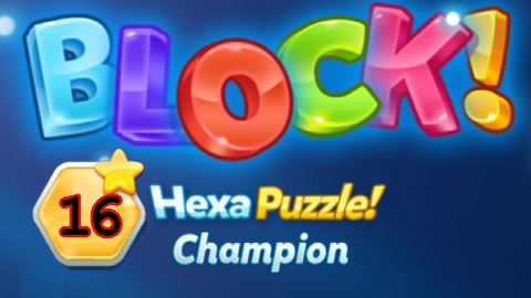 BLOCK! Hexa Puzzle! Champion Level 16 (Premium) - Lösung Solution Walkthrough