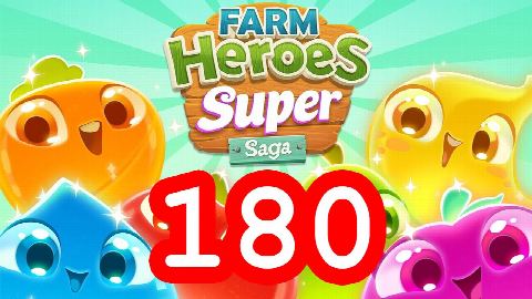 Farm Heroes Super Saga - Level 180 - Lösung Solution Walkthrough