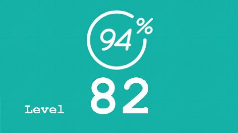 94 Prozent (94%) - Level 82 - Party - Lösung