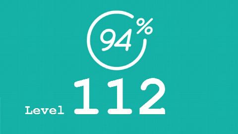 94 Prozent (94%) - Level 112 - Bild Vulkan - Lösung
