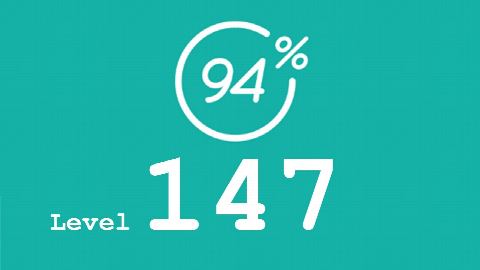 94 Prozent (94%) - Level 147 - Bild Rom - Lösung