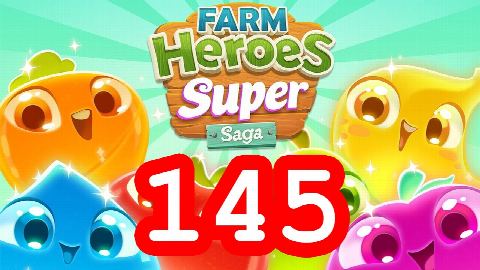 Farm Heroes Super Saga - Level 145 - Lösung Solution Walkthrough