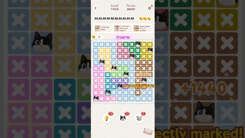 Oakever Meowdoku – Level 1421–1430 gelöst
