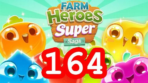 Farm Heroes Super Saga - Level 164 - Lösung Solution Walkthrough