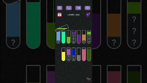 Water Sort Puzzle | Guru Game - Level 320 gelöst