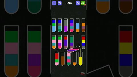 Water Sort - puzzle games – Level 901–910 gelöst