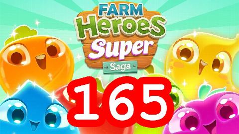Farm Heroes Super Saga - Level 165 - Lösung Solution Walkthrough