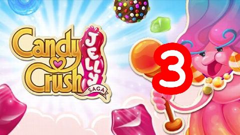 Candy Crush Jelly Saga - Level 3 - Lösung Solution Walkthrough