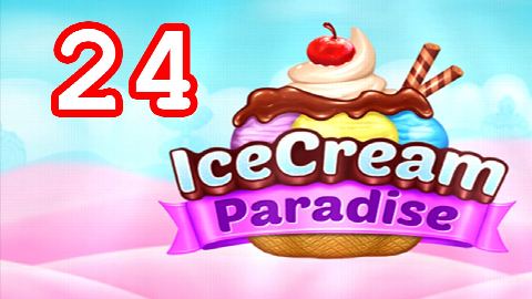 Ice Cream Paradise - Match 3 - Level 24 - Lösung Solution Walkthrough