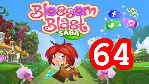 Blossom Blast Saga - Level 64 - Lösung Solution Walkthrough