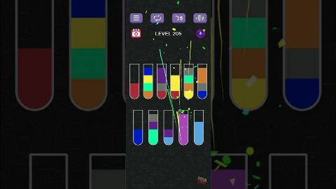 Water Sort Puzzle | Guru Game - Level 205 gelöst