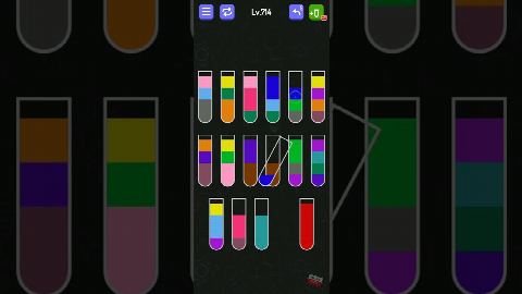 Water Sort - puzzle games – Level 711–720 gelöst