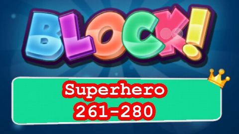 BLOCK! Superhero Level 261-280 (Premium) - Lösung Solution Walkthrough