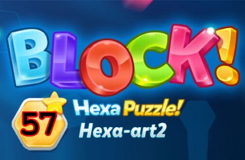 BLOCK! Hexa Puzzle! Hexa-art2 Level 57 (Premium) - Lösung Solution Walkthrough