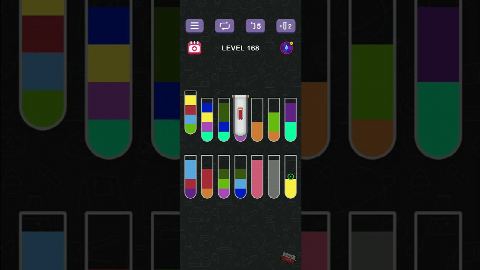 Water Sort Puzzle | Guru Game - Level 168 gelöst