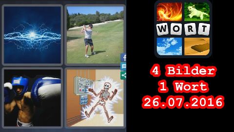 4 Bilder 1 Wort - Tägliches Rätsel - USA - 26.07.2016 - 26.7.2016 - 26. Juli 2016