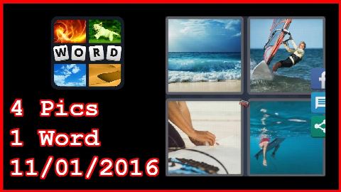 4 Pics 1 Word - Daily Puzzle - Australia 2016 - 11/01/2016 - 11/1/2016 - November 1, 2016 - Answer