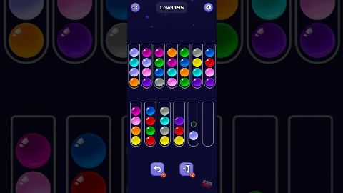 Ball Sort Puzzle – Level 191–200 gelöst