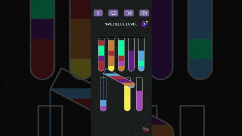Water Sort Puzzle | Guru Game - Speziallevel (nach Level 135) gelöst