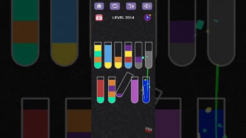 Water Sort Puzzle – Level 2011–2020 gelöst