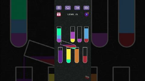 Water Sort Puzzle | Guru Game - Level 75 gelöst