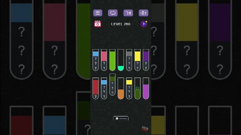 Water Sort Puzzle | Guru Game - Level 260 gelöst