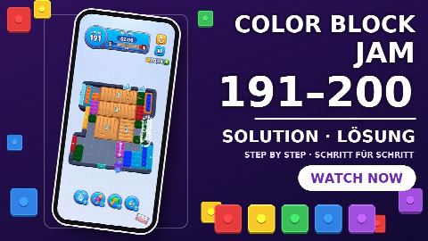 Color Block Jam – Level 191–200 gelöst