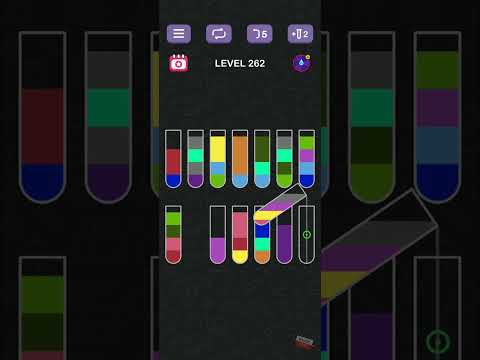 Water Sort Puzzle | Guru Game - Level 262 gelöst