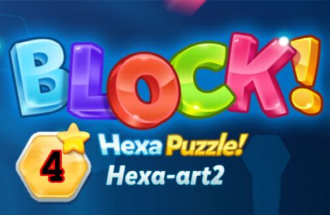 BLOCK! Hexa Puzzle! Hexa-art2 Level 4 (Premium) - Lösung Solution Walkthrough
