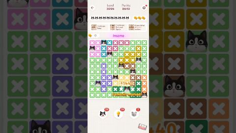 Meowdoku: Brain Puzzle Games – Level 3091–3100 gelöst