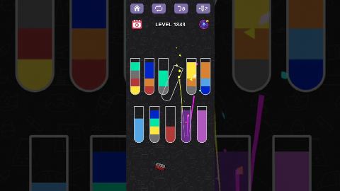 Water Sort Puzzle – Level 1841–1850 gelöst