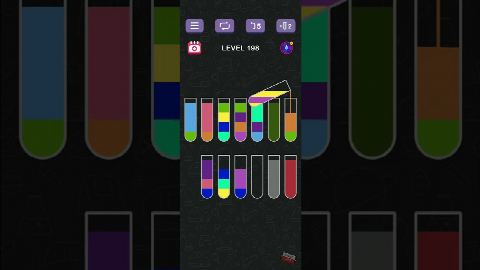 Water Sort Puzzle | Guru Game - Level 198 gelöst