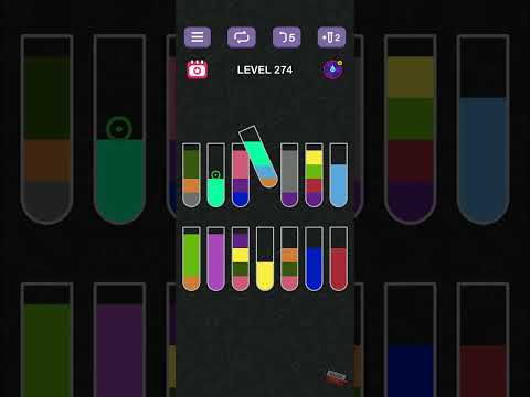 Water Sort Puzzle | Guru Game - Level 274 gelöst