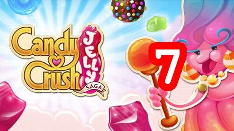 Candy Crush Jelly Saga - Level 7 - Lösung Solution Walkthrough
